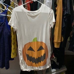 Halloween maternity shirt